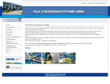 Tablet Screenshot of falkgmbh.com